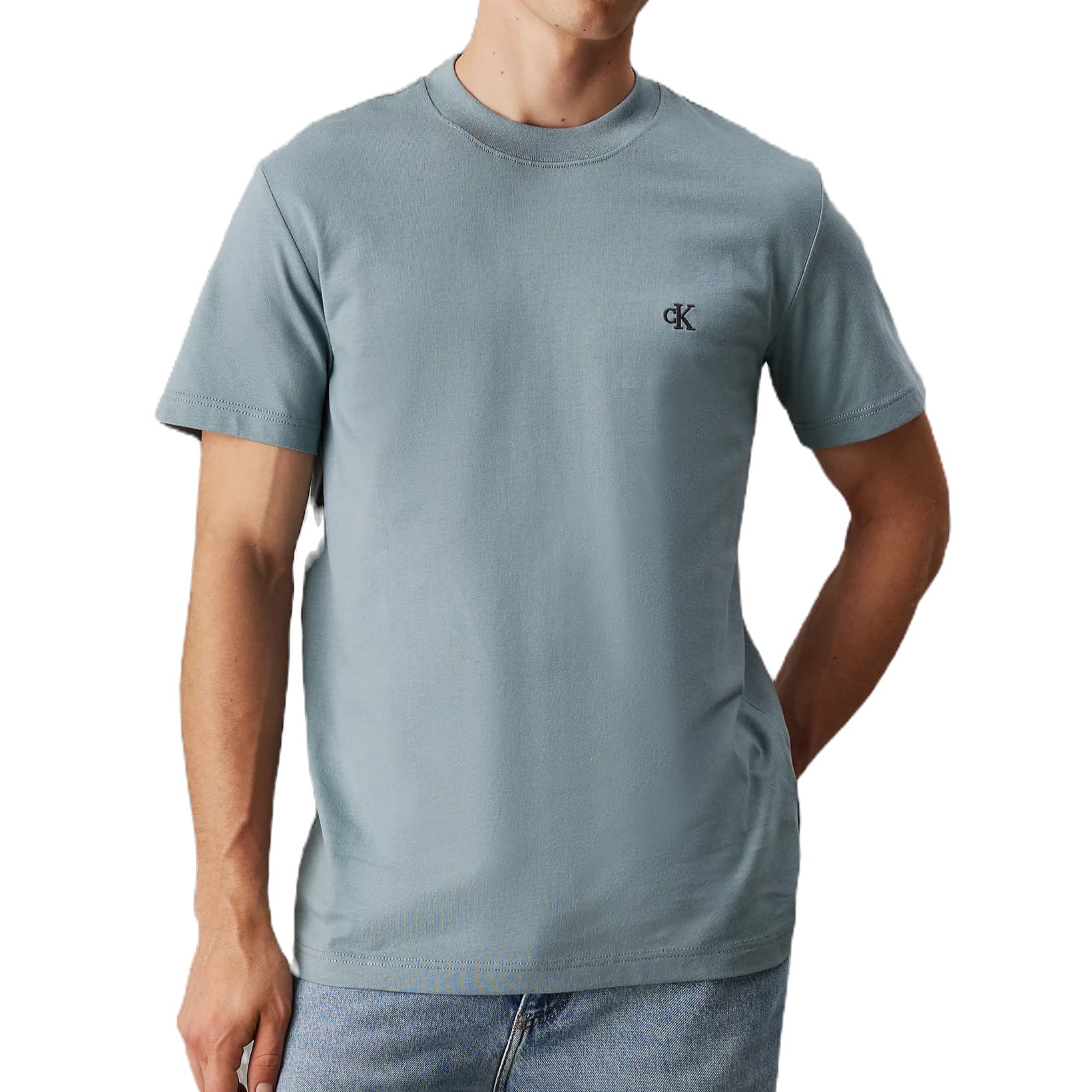 T-SHIRT CALVIN KLEIN JERSEY ÉPAIS LEAD