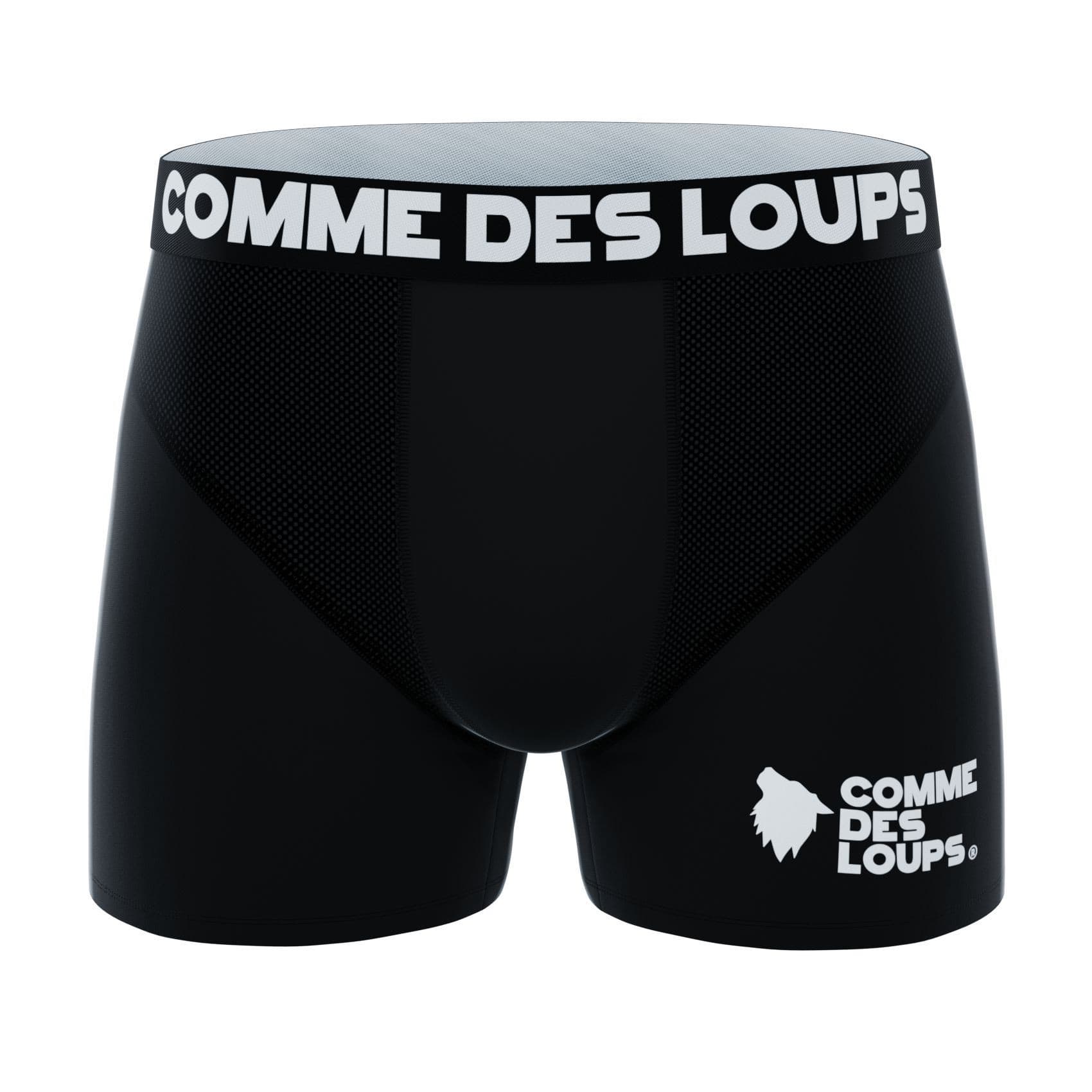 LOT DE 3 BOXER COMME DES LOUPS NOIR