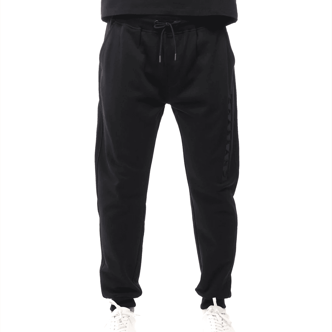 PANTALON CHABRAND LOGO RELIEF NOIR