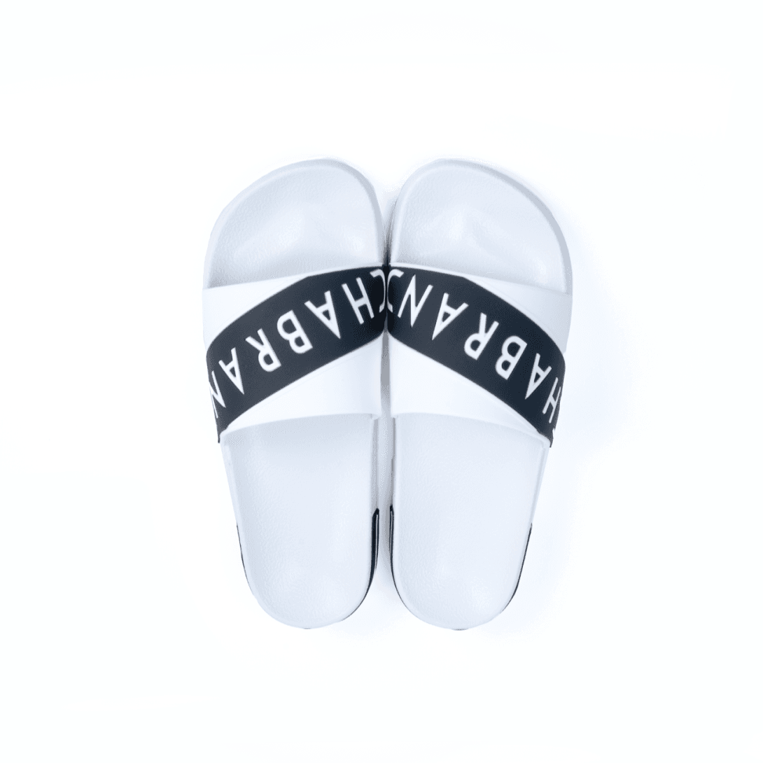 CLAQUETTES BICOLORES CHABRAND BLANC