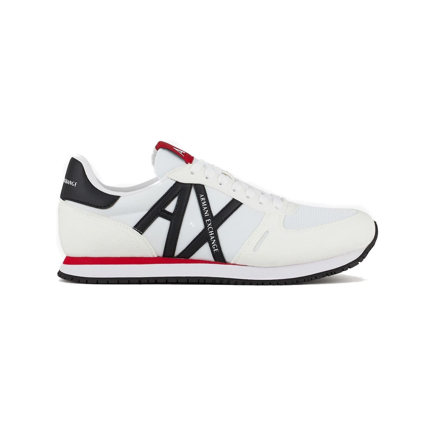 SNEAKERS HOMME ARMANI EXCHANGE WHITE BLACK