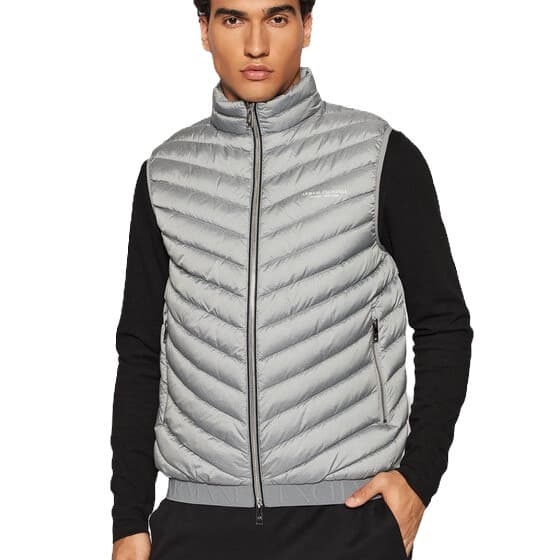 GILET SANS MANCHE ARMANI EXCHANGE GRIS/NOIR
