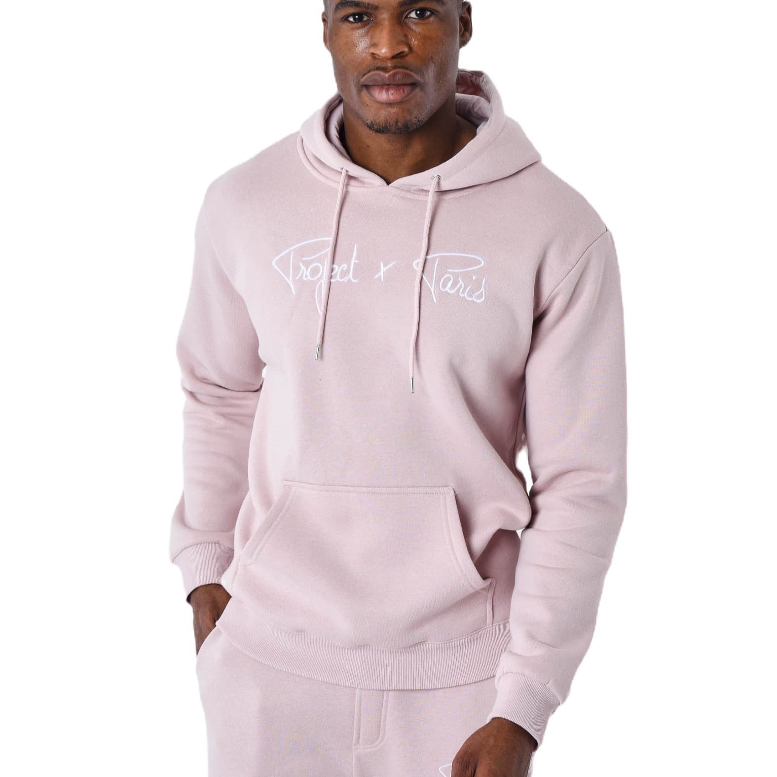 SWEAT A CAPUCHE UNISEXE ESSENTIALS PROJECT X PARIS ROSE