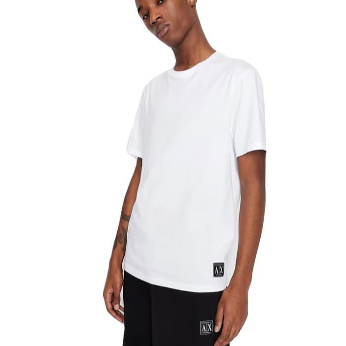 T-SHIRT ARMANI EXCHANGE UNI BLANC
