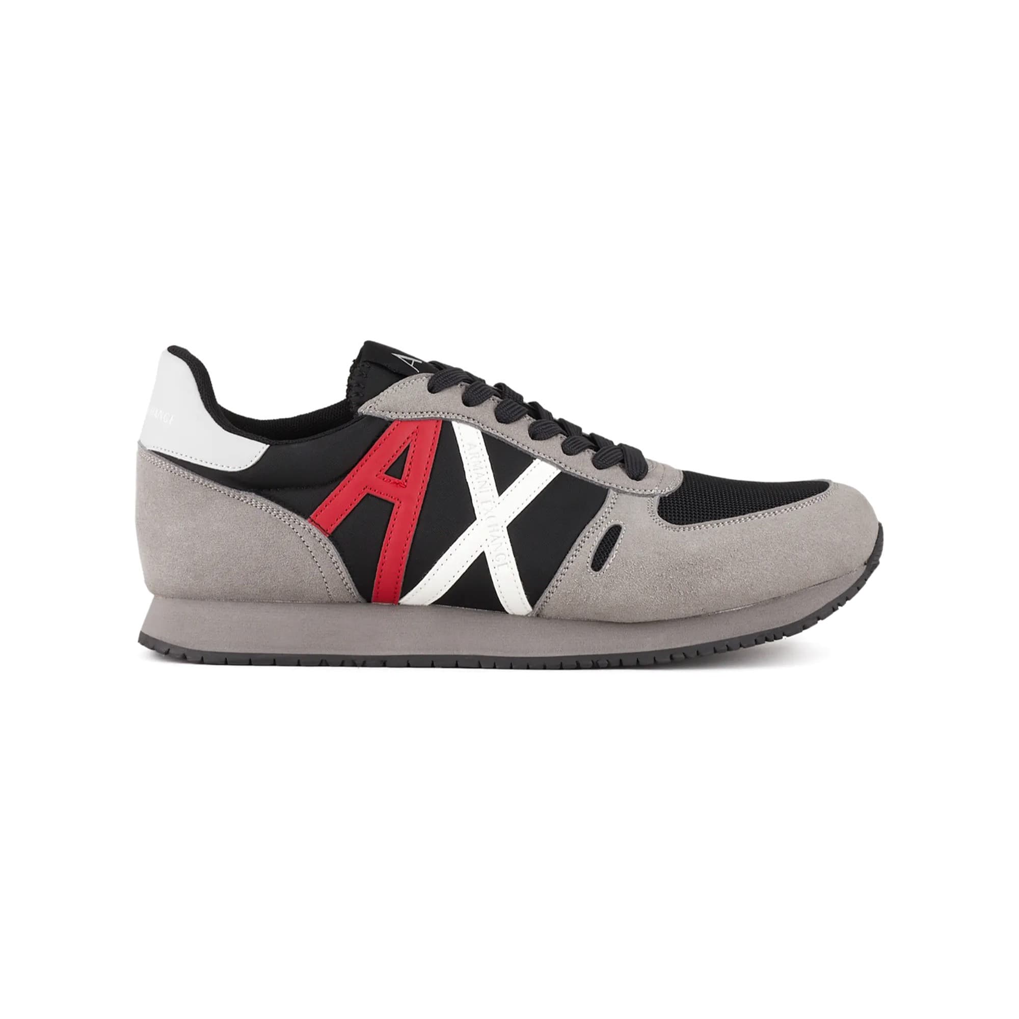 SNEACKERS ARMANI EXCHANGE GRIS FONCÉ