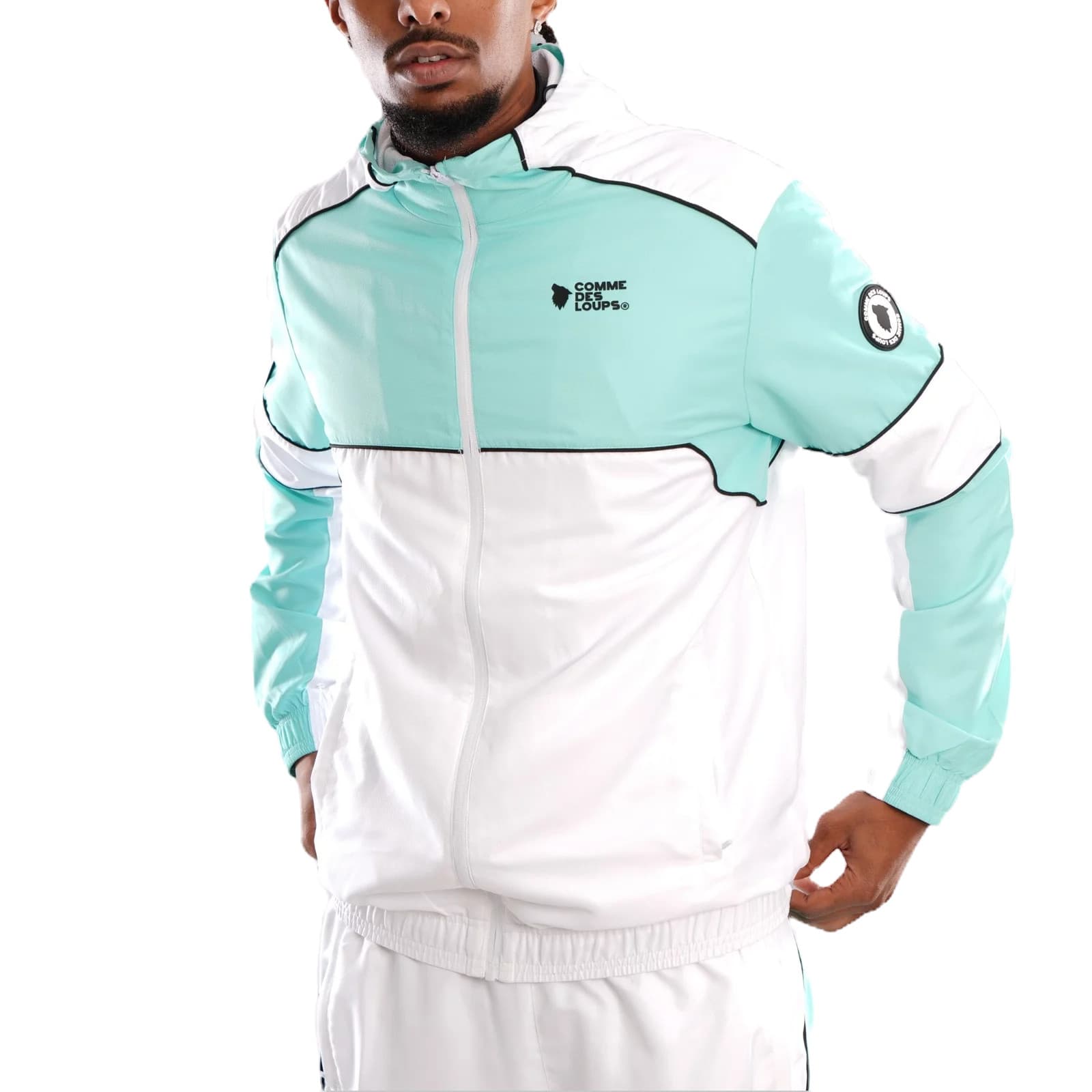 VESTE COMME DES LOUPS COBALT VERT