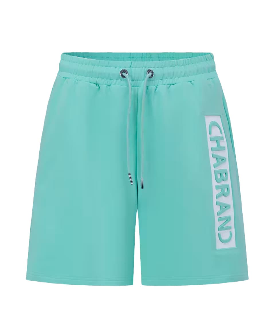 SHORT CHABRAND LOGO ENCADRE JADE
