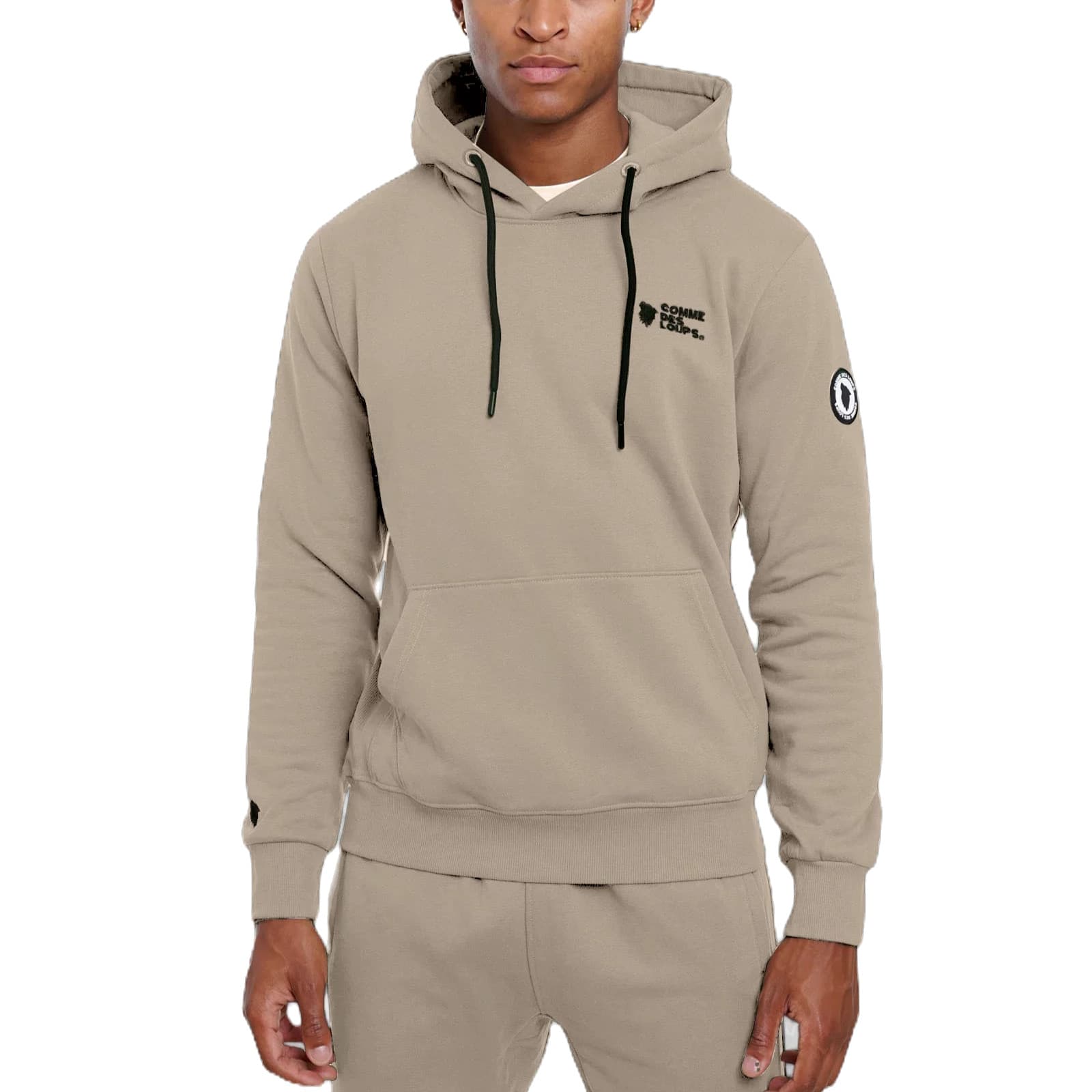 SWEAT A CAPUCHE COMME DES LOUPS JANEIRO CACAO