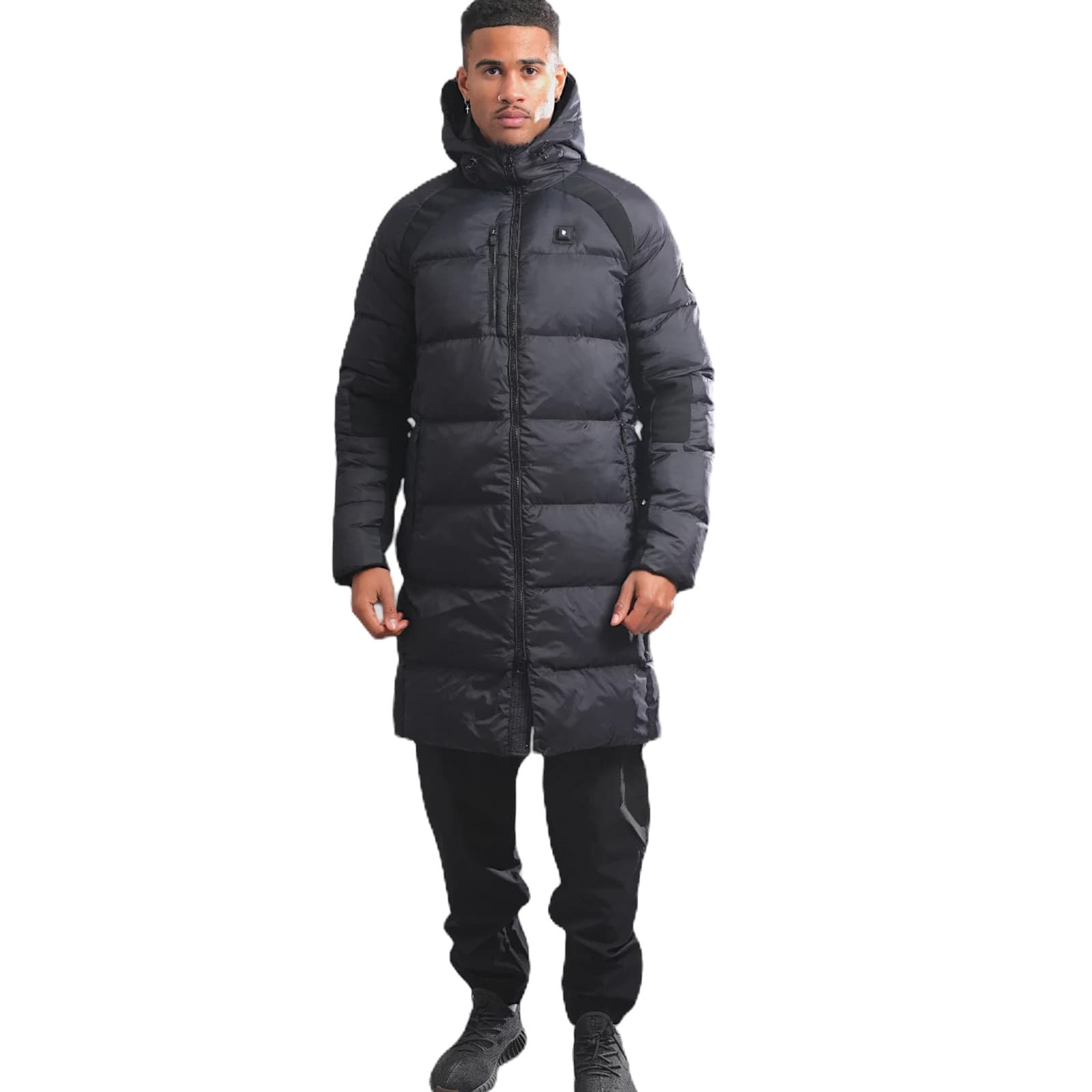 DOUDOUNE LONGUE CHAUFFANTE COMME DES LOUPS EVERTON NOIR