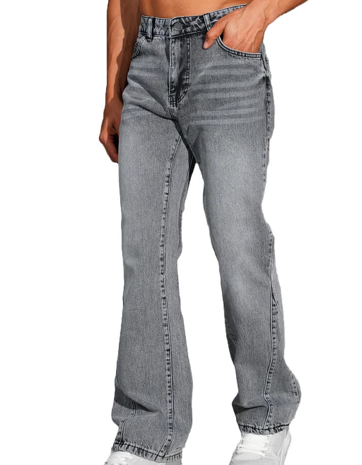 JEANS FLARE IKAO GRIS