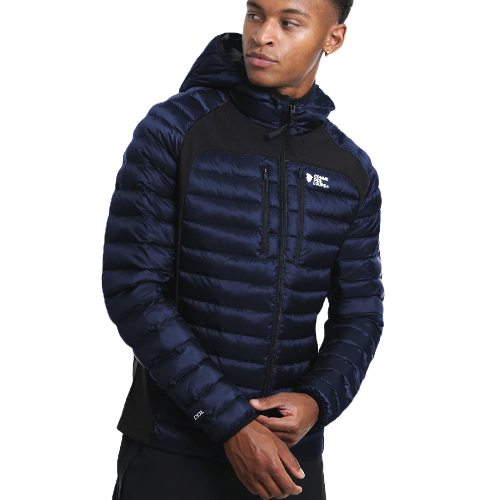 DOUDOUNE A CAPUCHE COLORADO TEFLON COMME DES LOUPS NAVY