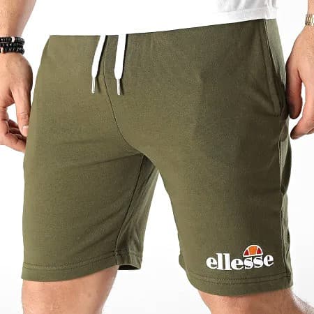 SHORT JOGGING ELLESSE SILVAN FLEECE VERT KHAKI