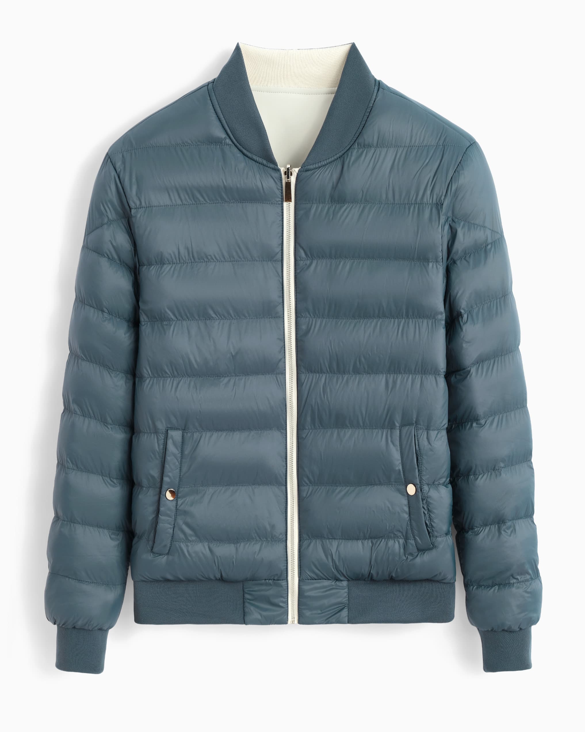 VESTE ZIPPE REVERSIBLE MANCHES LONGUES