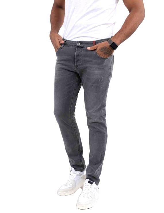 JEANS GRIS REDSKINS TROCA KOST