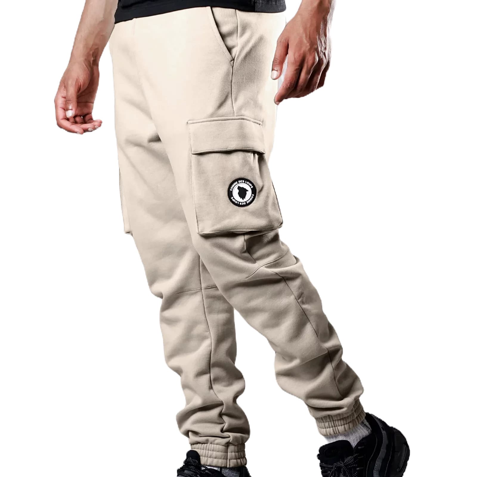 PANTALON JOGGING COMME DES LOUPS MEXICO CARGO CACAO