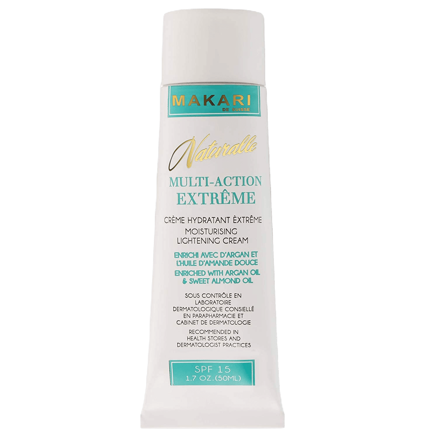 Crème multi hydratante Unifiant, Clarifiant à l’huile d’Argan 50 Ml-Makari