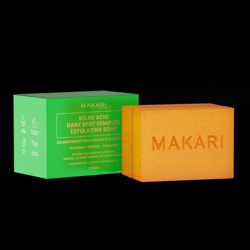 Savons anti-taches Ă l'acide kojique 2*100G-Makari