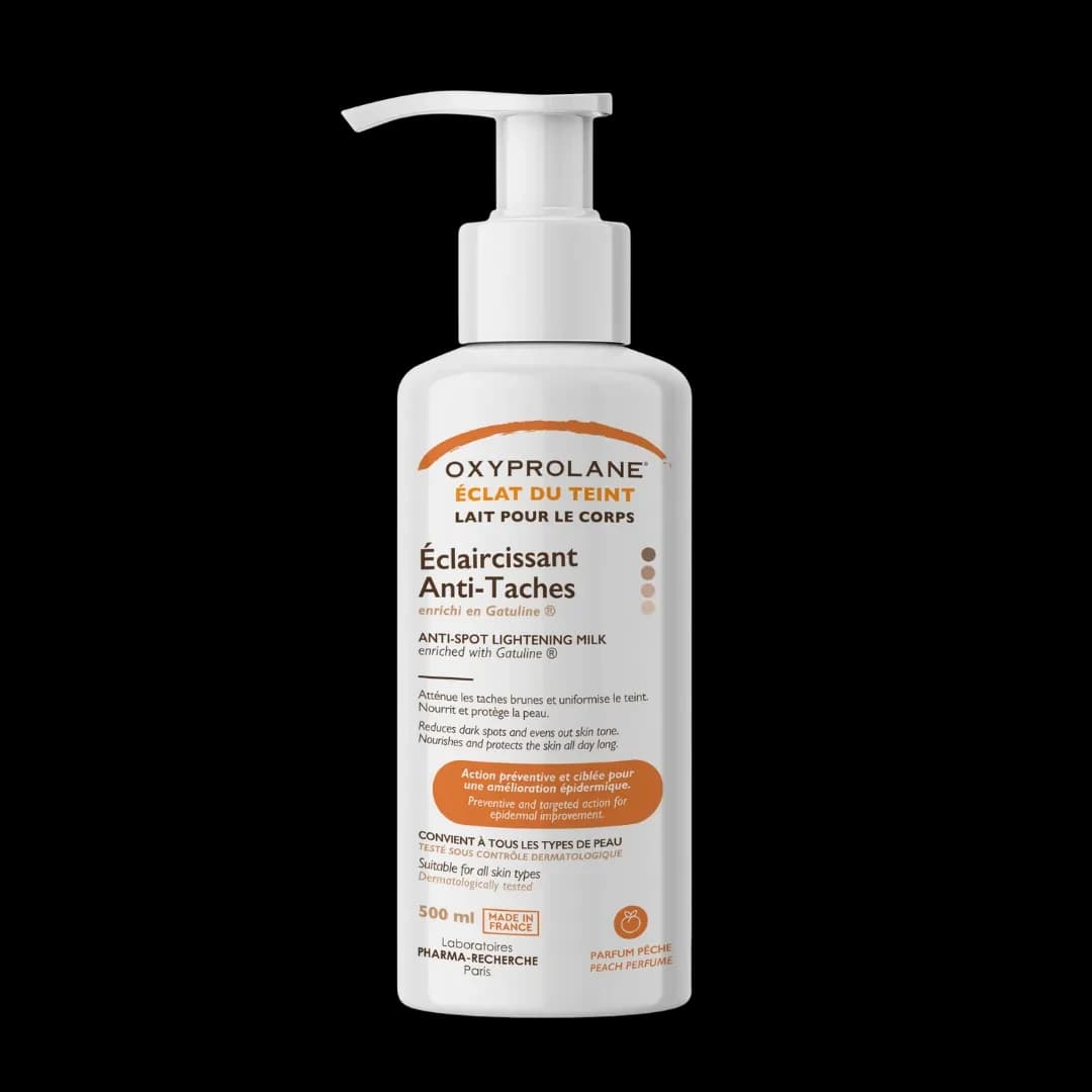 Lait éclaircissant anti-taches – éclat du teint 500ML-OXYPROLANE