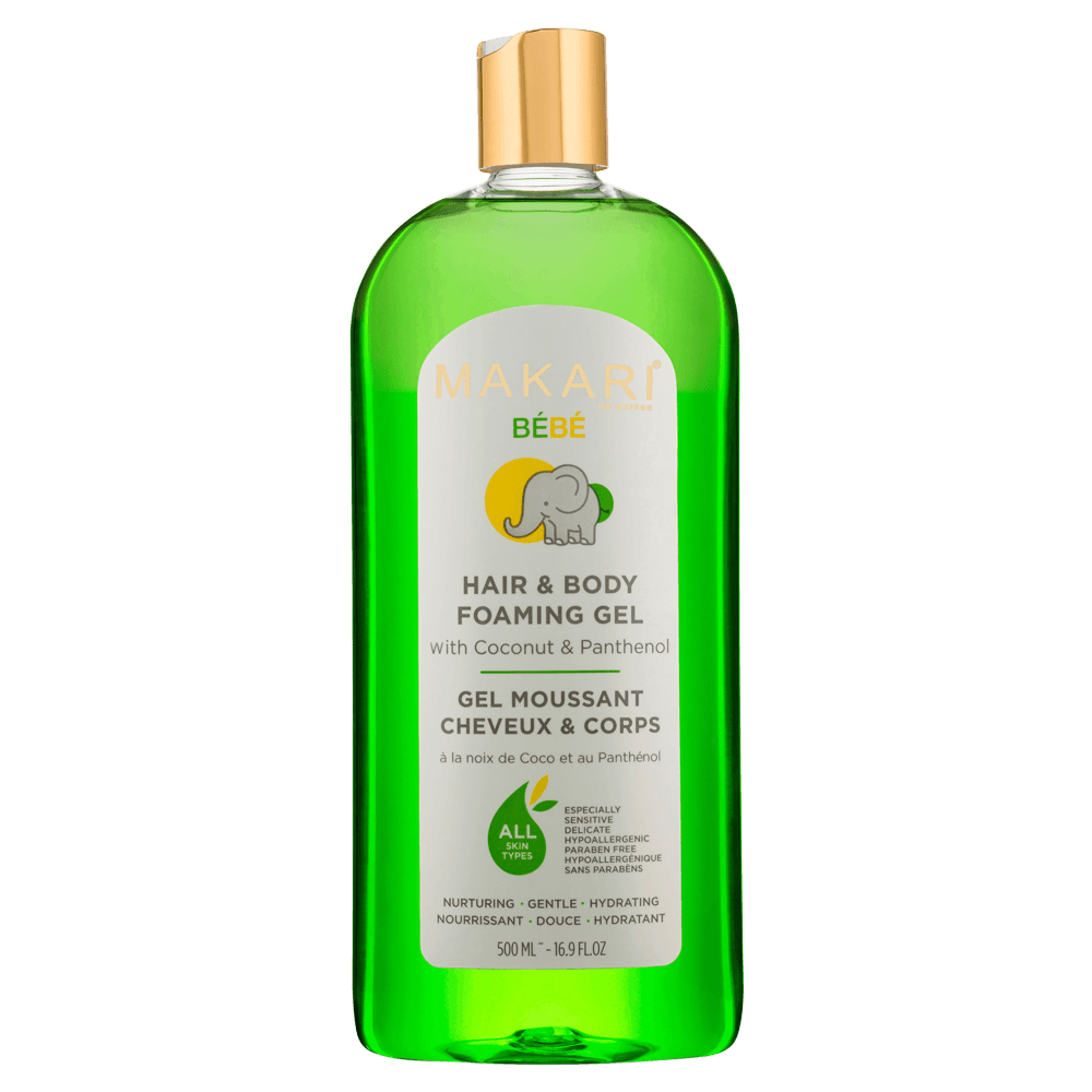 Gel moussant corps et cheveux 500ML-Makari