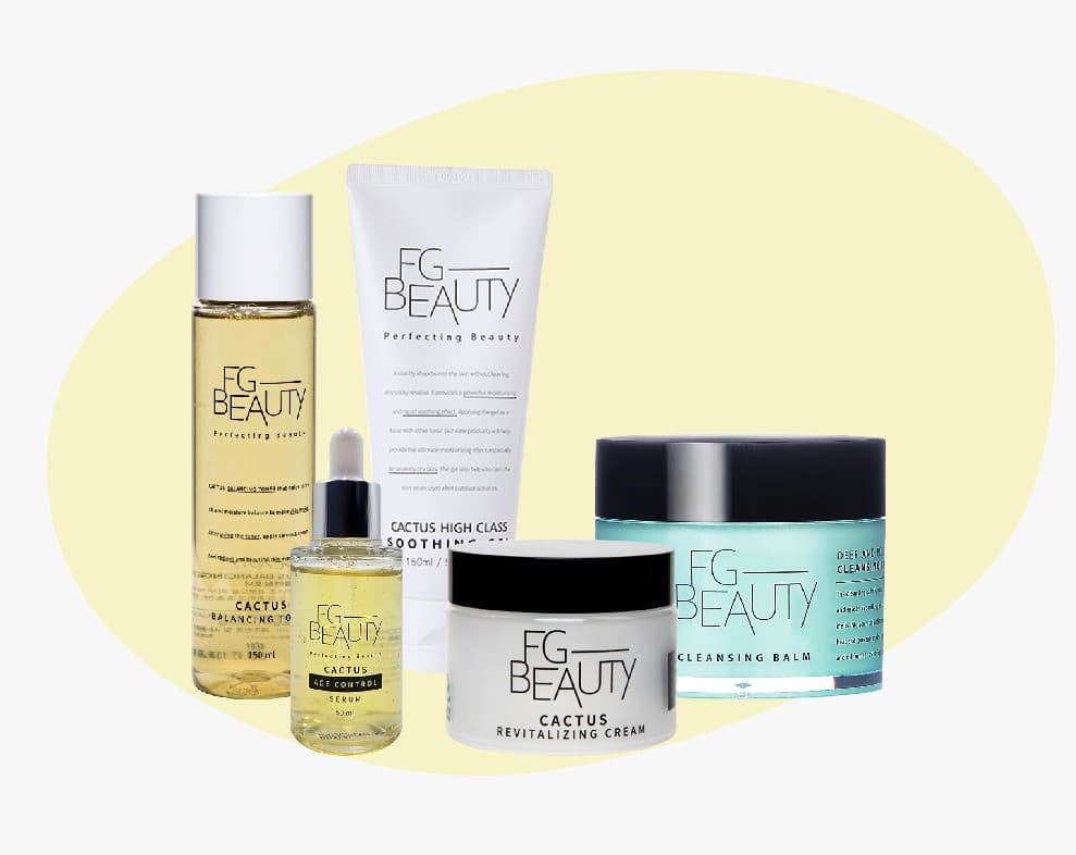 Gamme unifiante FGBEAUTY revitalisante .