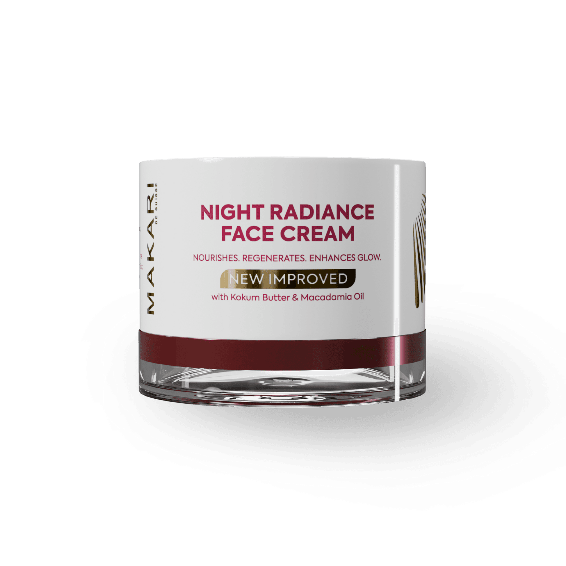 Crème de nuit Réparatrice, hydratante, Unifiant pour le visage 100 Ml-Makari