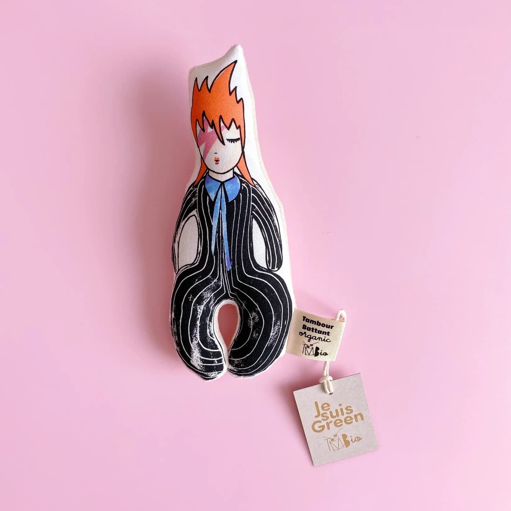 Hochet Bébé "Ziggy" Tambour Battant