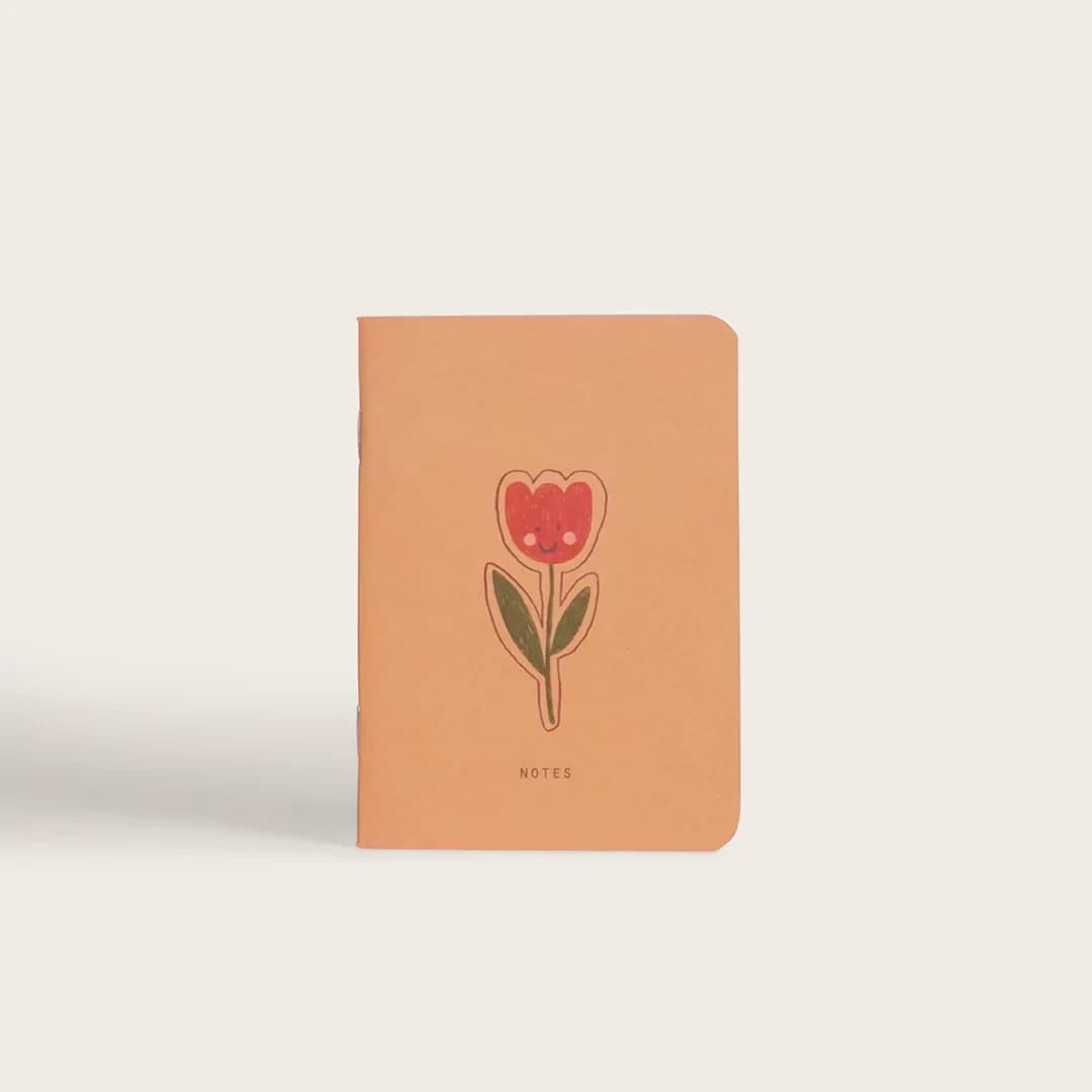 Carnet de poche "Tulipe Joyeuse" Season Paper