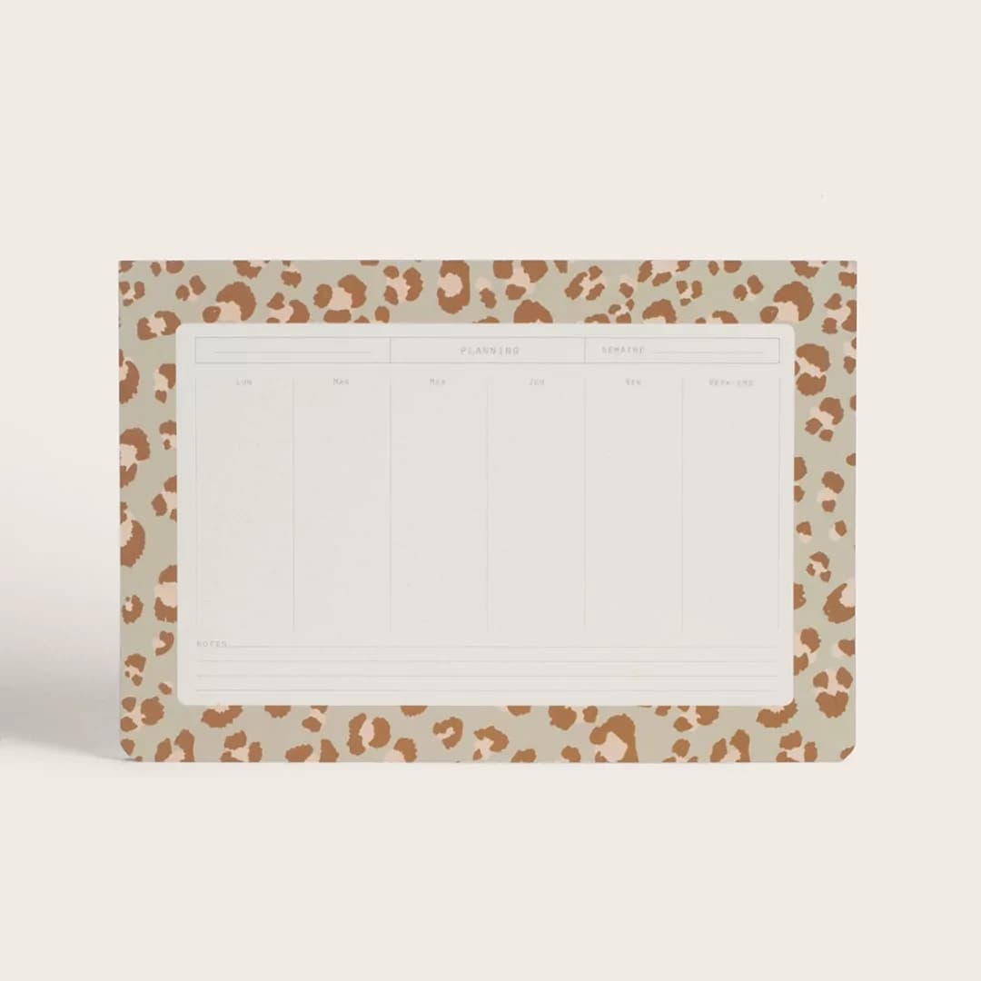 Semainier "Sauvage" Season Paper