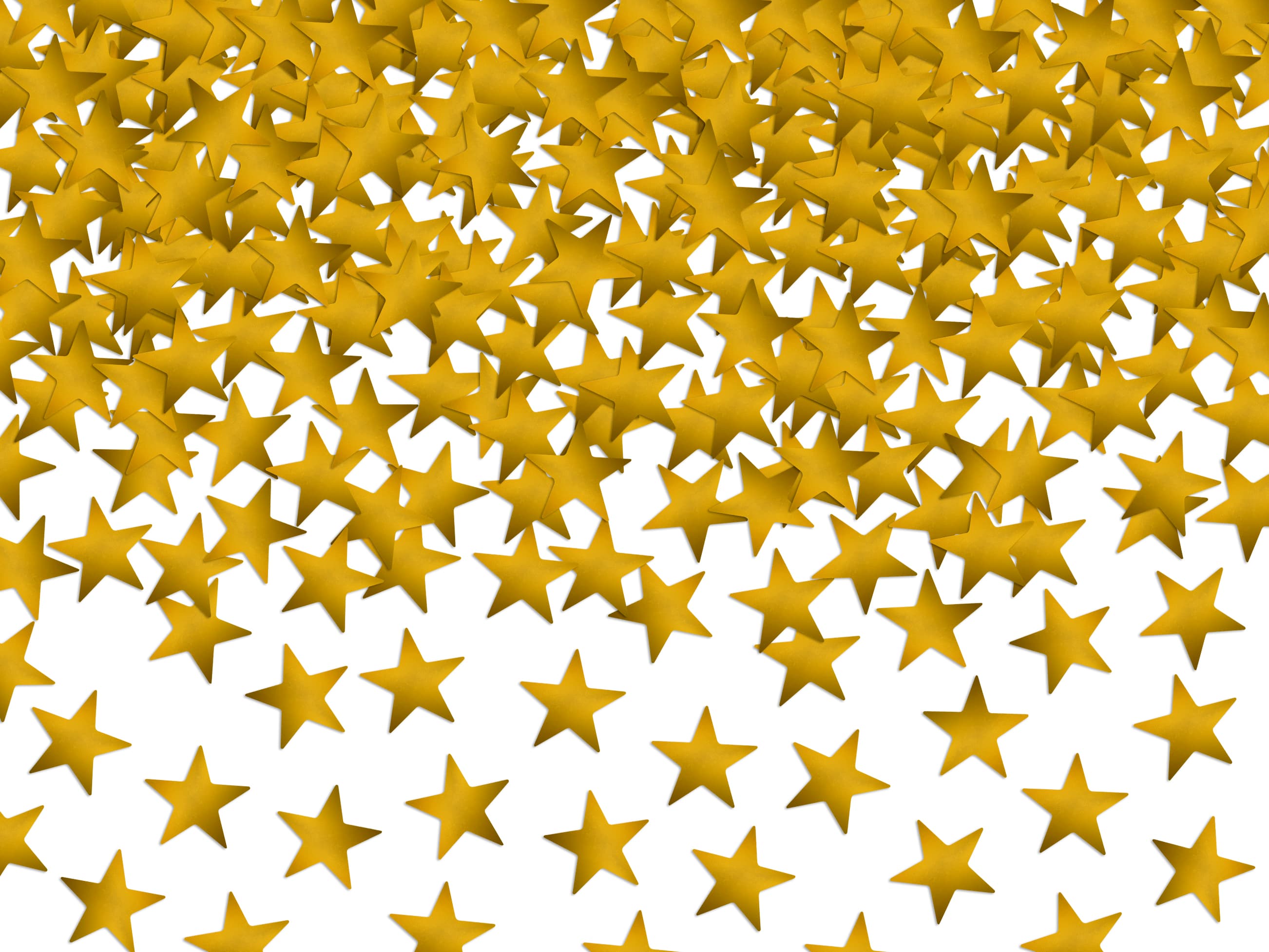 Confetti étoiles or