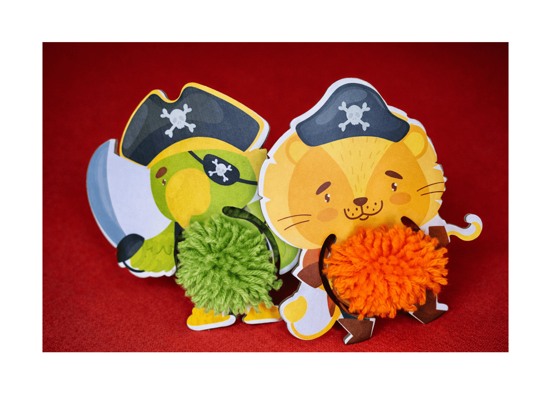 DIY Kit Pompons little pirate