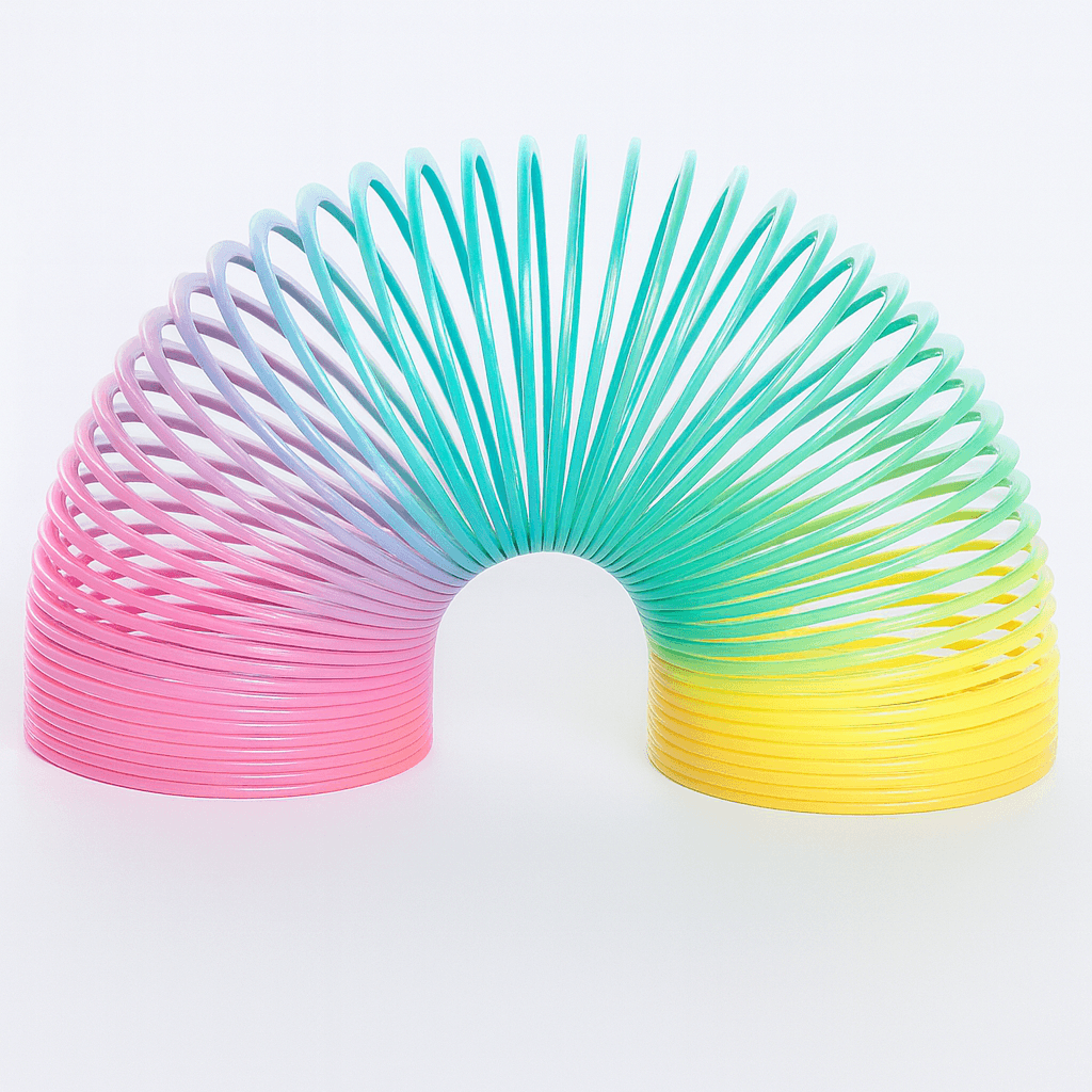 Lot de 8 mini ressorts arc-en-ciel