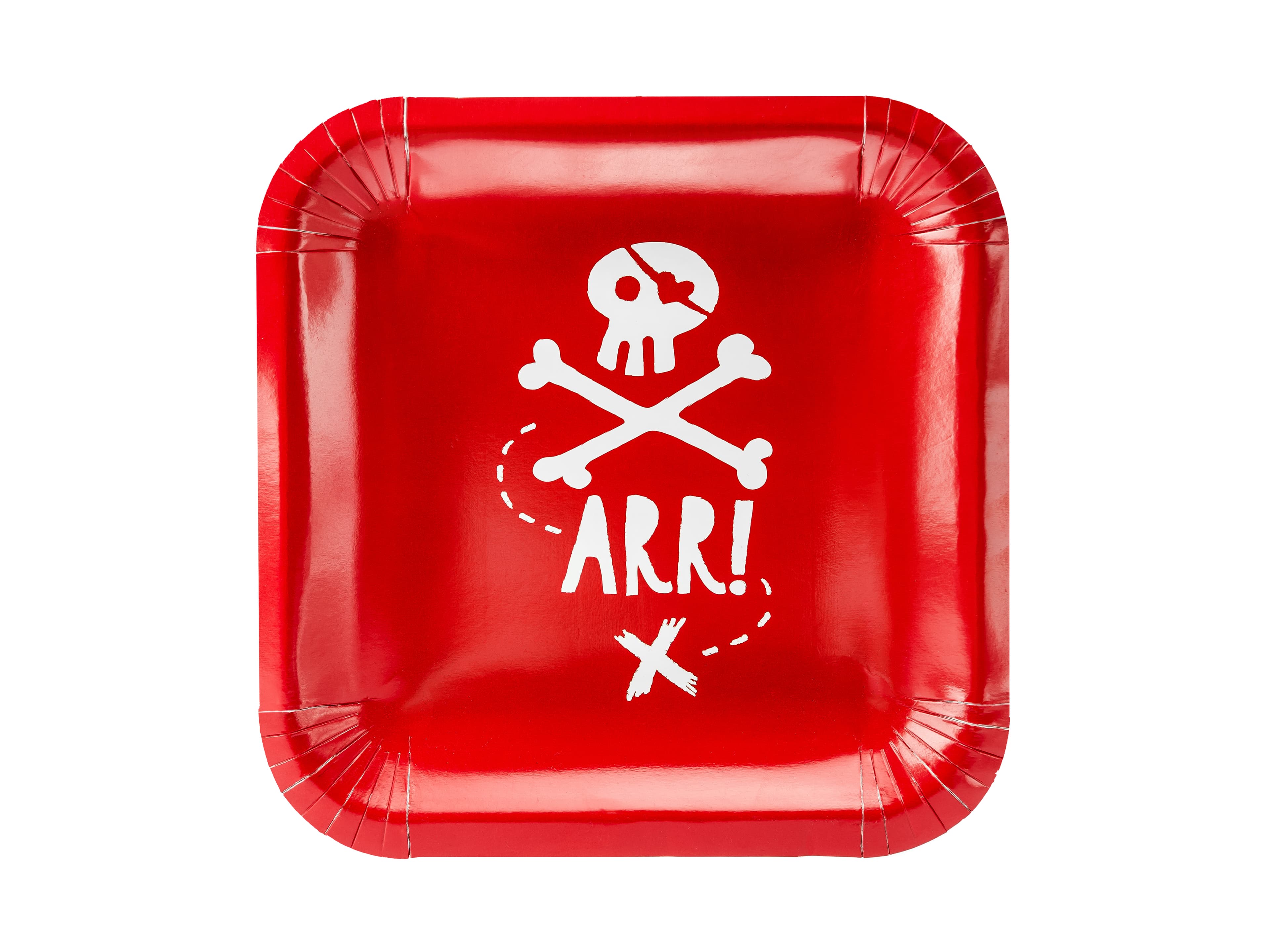 Lot de 6 assiettes Pirate