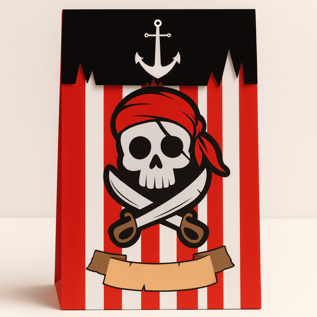 Lot de 6 sachets surprises Pirate