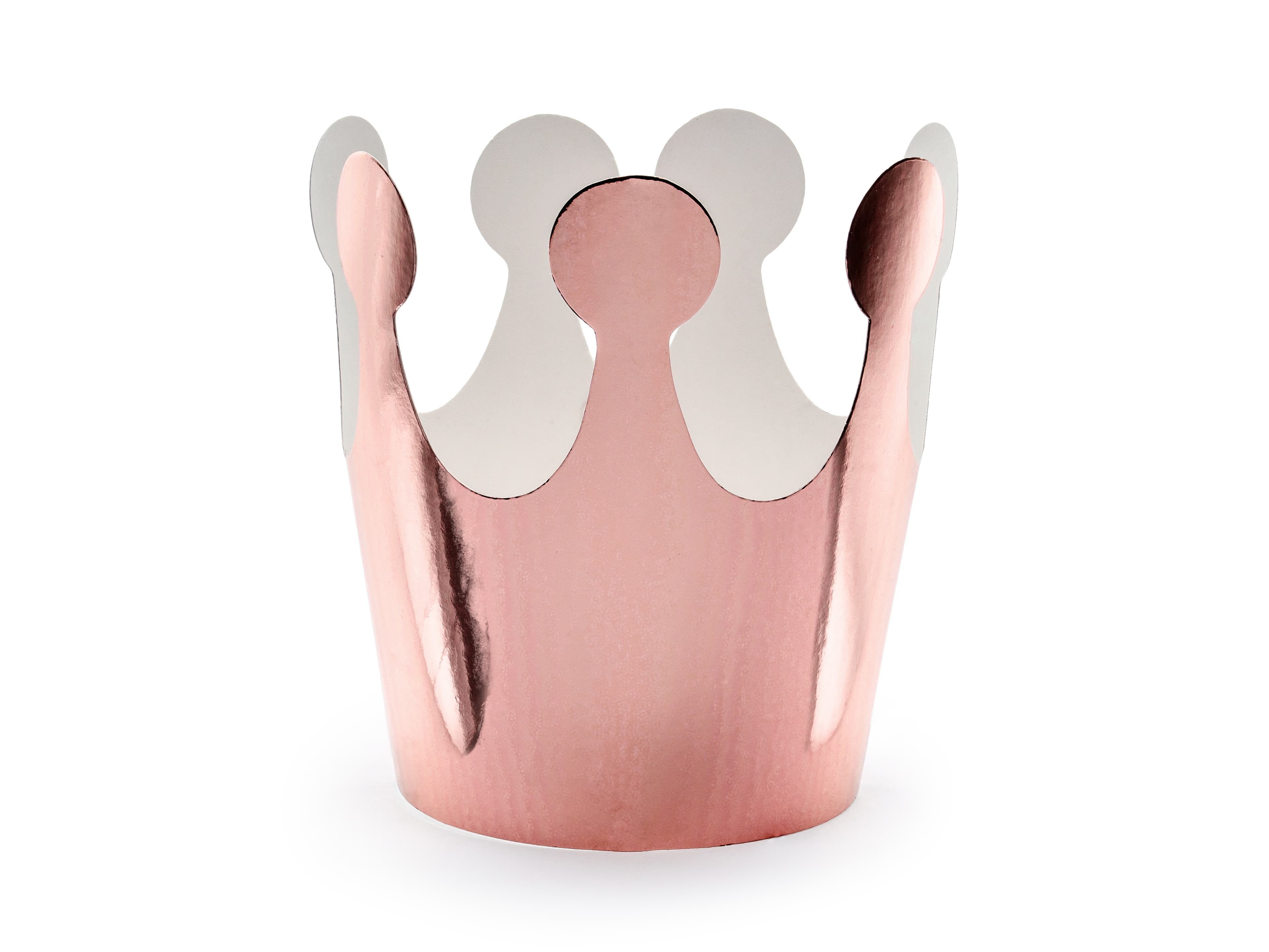Lot de 6 Couronnes rose gold