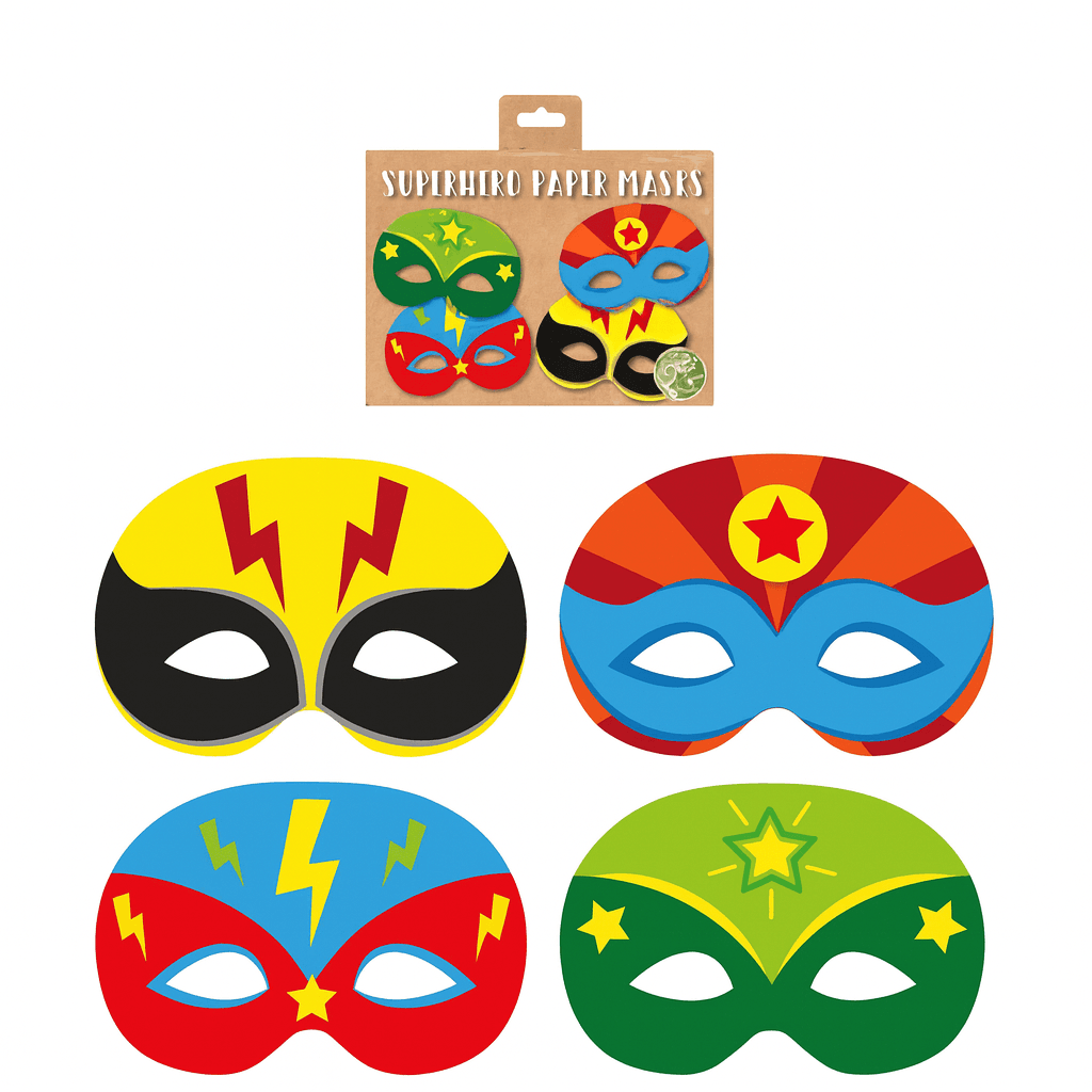 Masque super hero enfant Anniversaire super hero