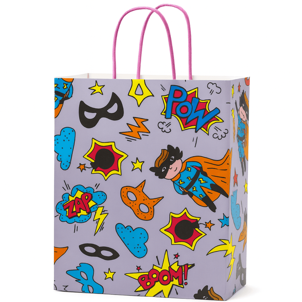 Sac cadeau super héros