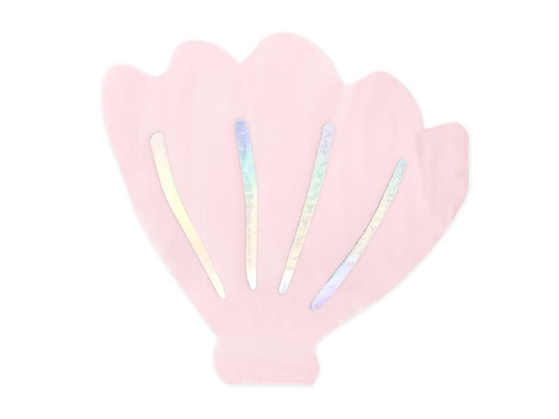Lot de 20 serviettes coquillage