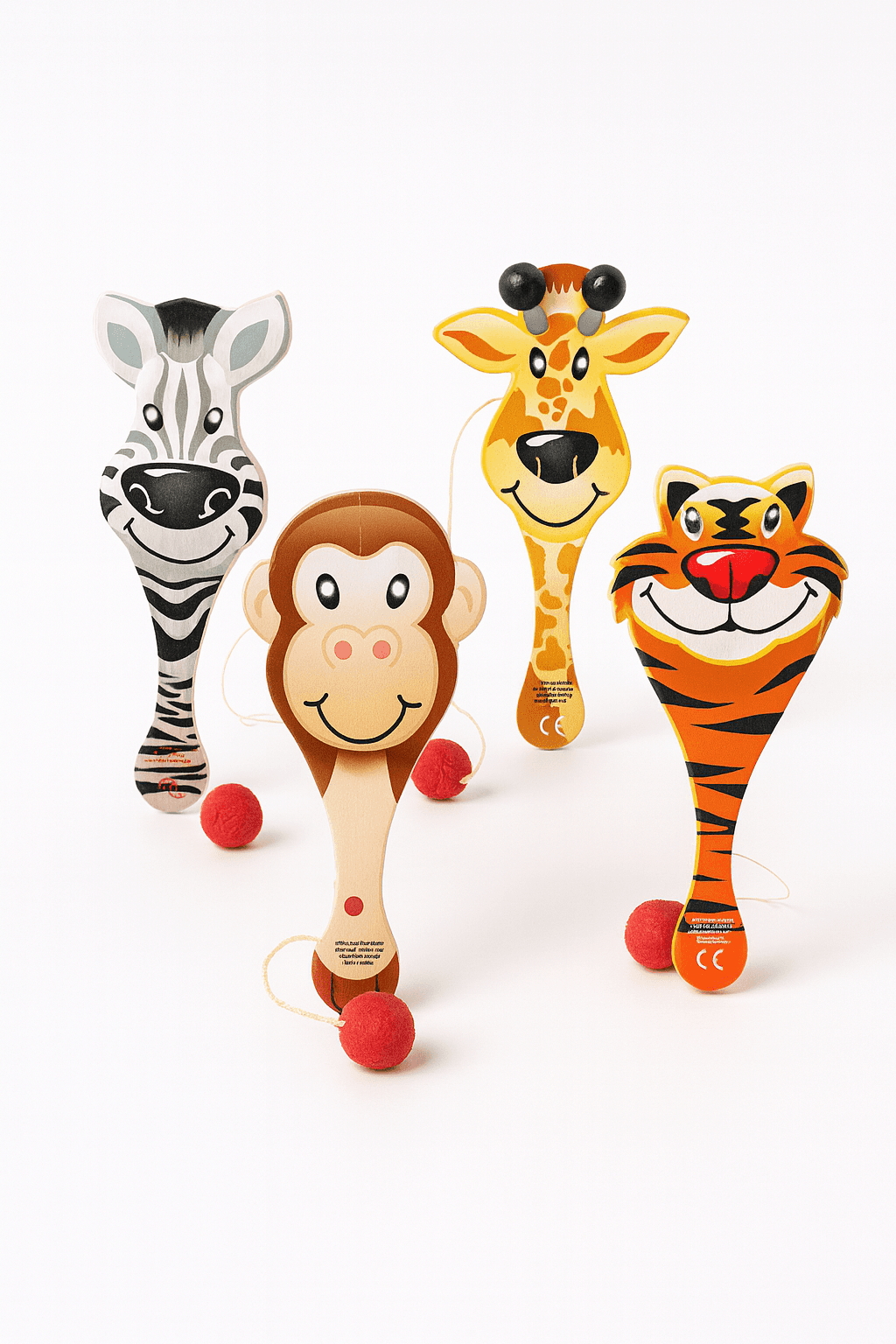 Raquette tape balle jungle