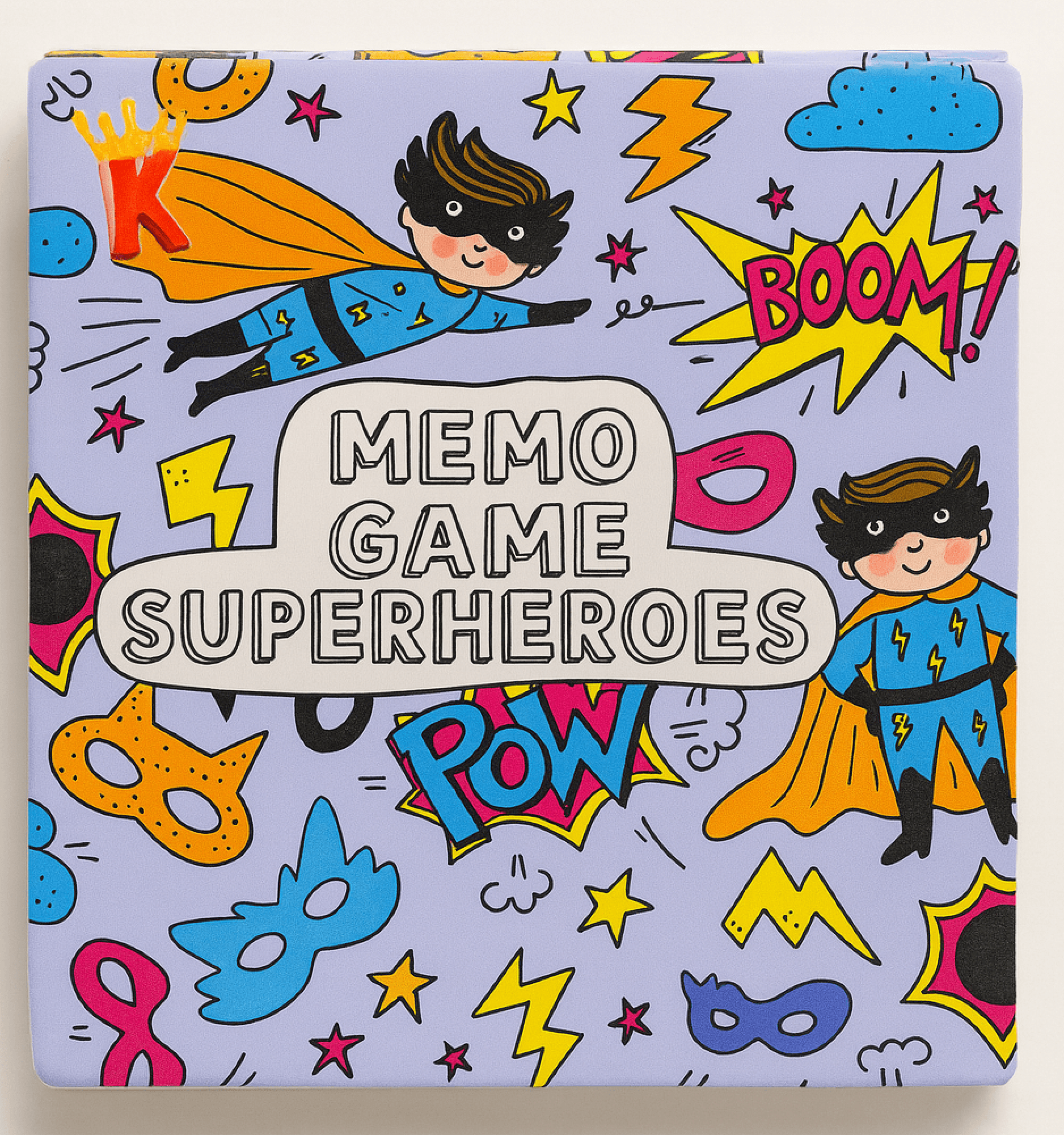 Jeu de memo 28 cartes super Hero