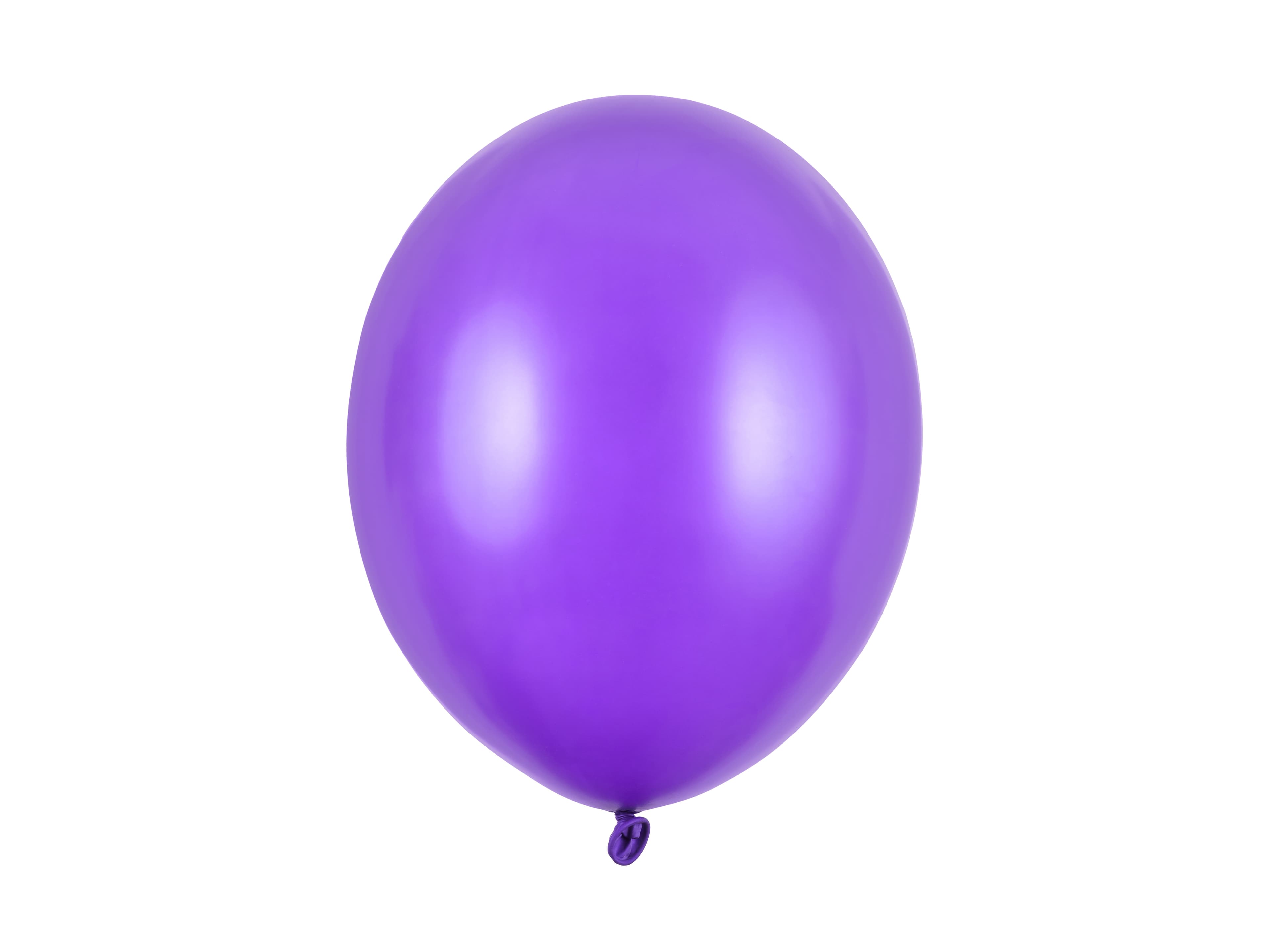 Ballons violet métallisé (lot de 10) Ballon anniversaire