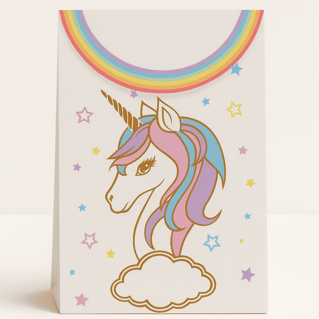 Lot de 6 sachets surprises licorne