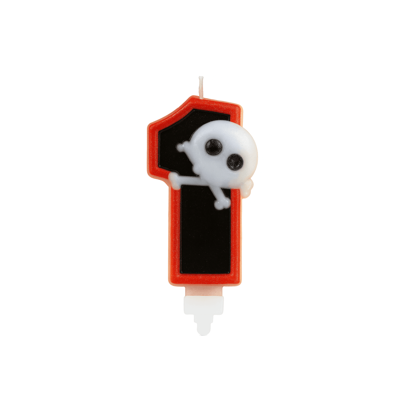 Bougie pirate Chiffre 1