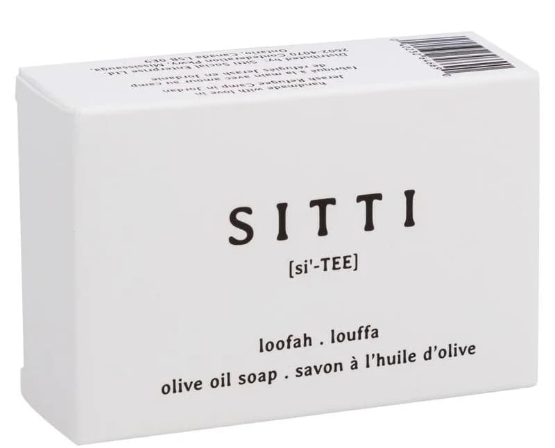 Savon Ă l'huile d'olive corps Loufah SITTI Jordanie