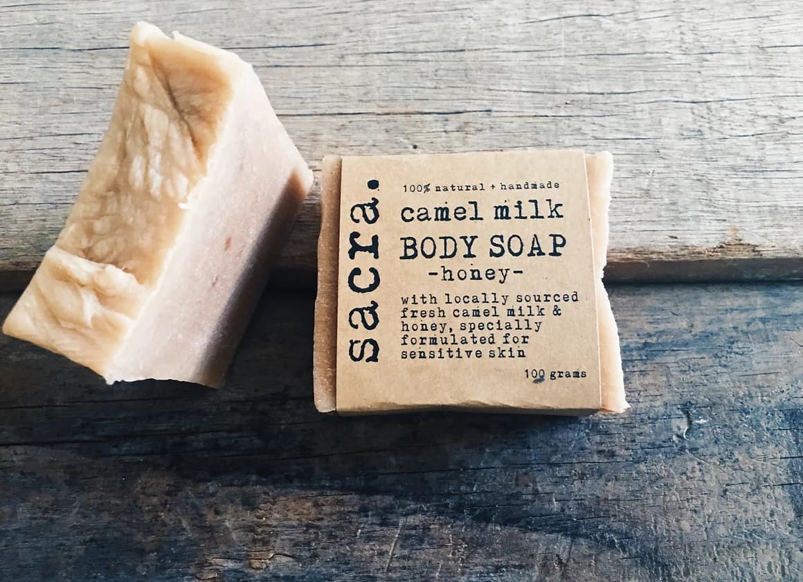 Savon au Lait de Chamelle et au miel d'Oman