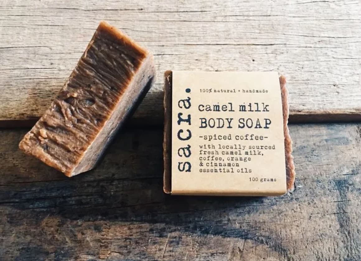 Savon au Lait de Chamelle et café aux épices - OMAN