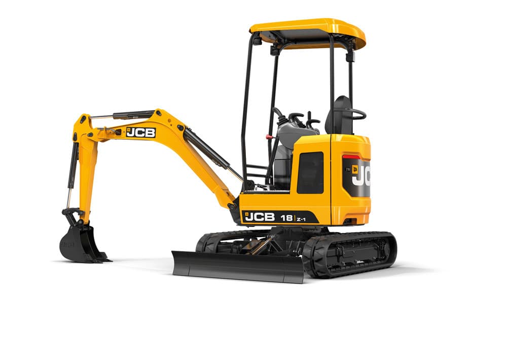 Minibagger JCB 18Z-1 | Sehr Junge Gebrauchtmaschine | Zubehör Inklusive