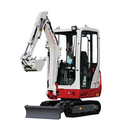 Mini-pelle Takeuchi TB216 – Occasion quasi neuve 20h d’utilisation