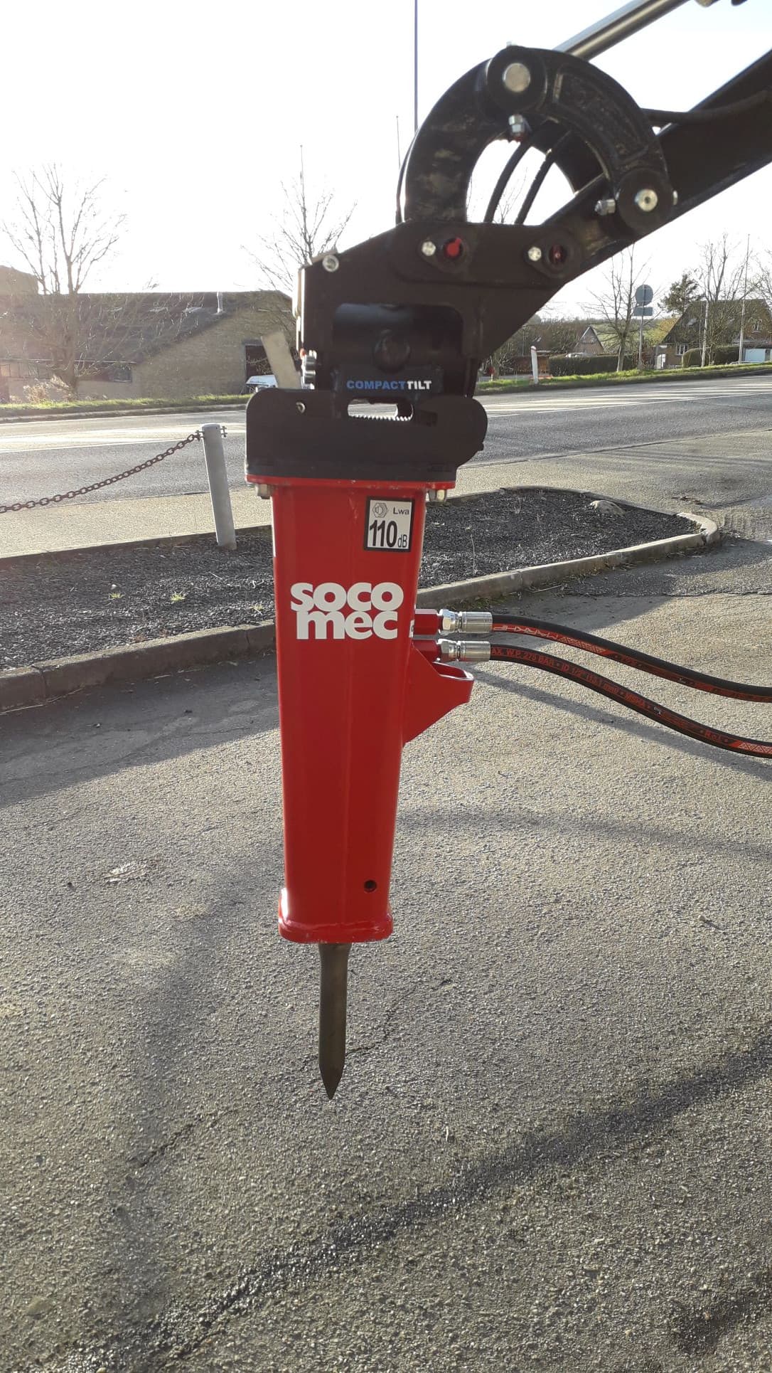 BRH Socomec DMS 50 – Marteau hydraulique premium pour vos travaux exigeants