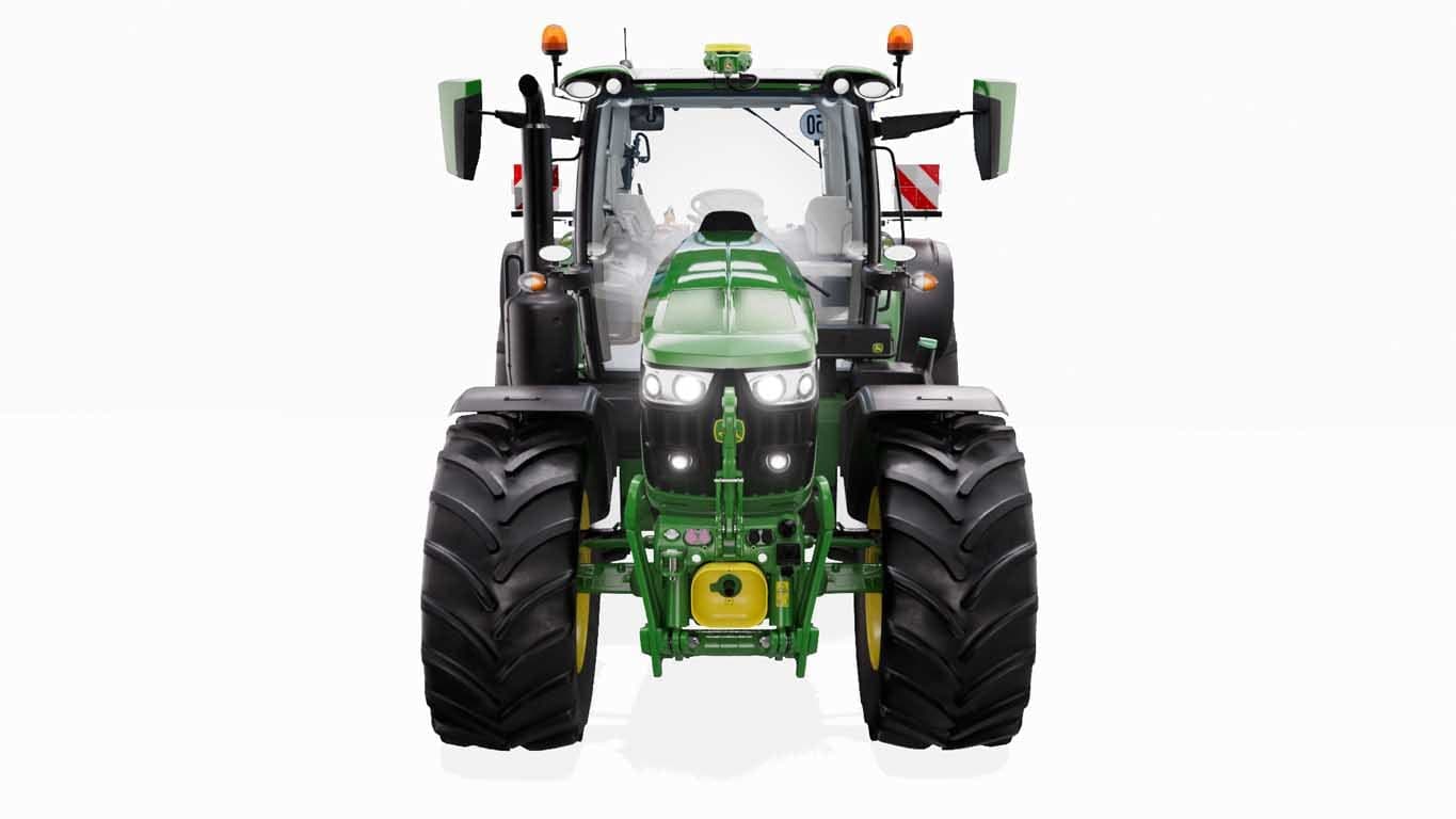 John Deere 6R 230 Landwirtschaftstraktor – Vorführmaschine – neuwertig