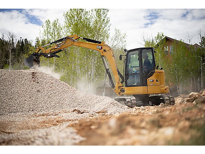 Minibagger Caterpillar 305 CR gebraucht | 11 Betriebsstunden | Zubehör inklusive